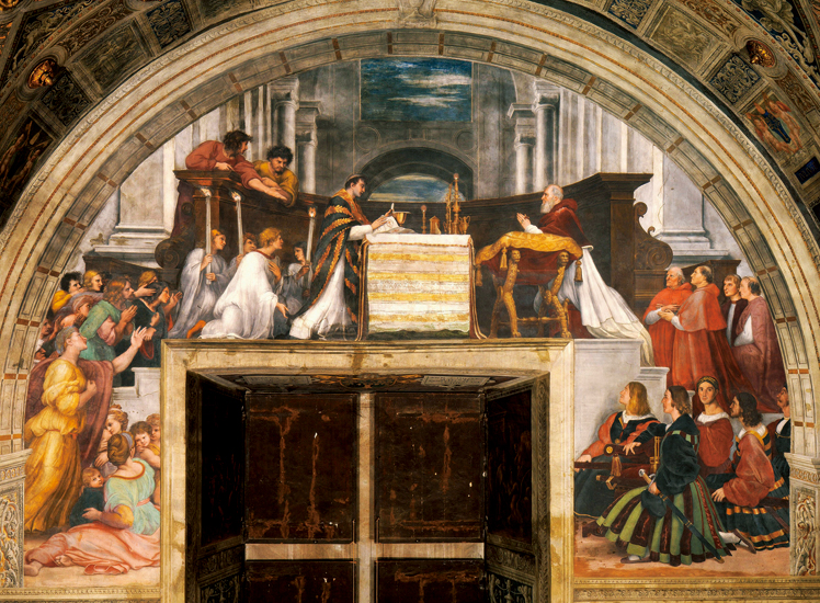   拉斐尔·桑西  Raffaello Santi——署名室壁画 (1)